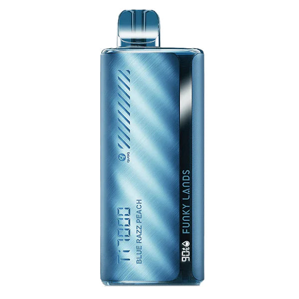 Blue Razz Peach Funky Lands Ti7000 - Black Coral